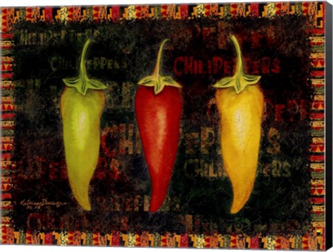 Red Hot Chili Peppers II Fine-Art Print by Kathleen Denis at